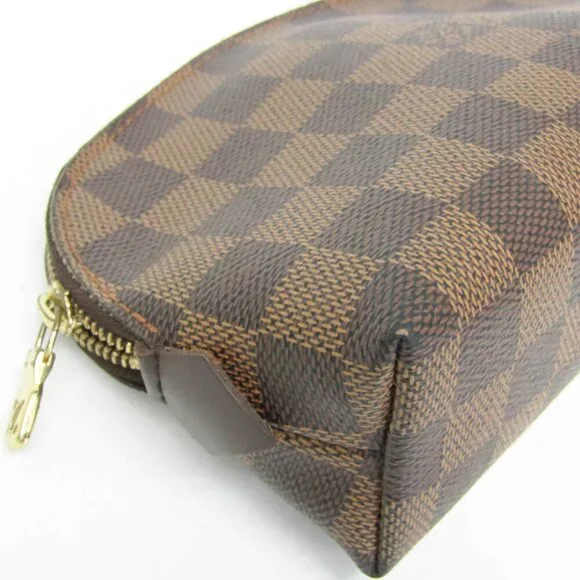 LOUIS VUITTON Brown Damier Pouch - Picture 6 of 13